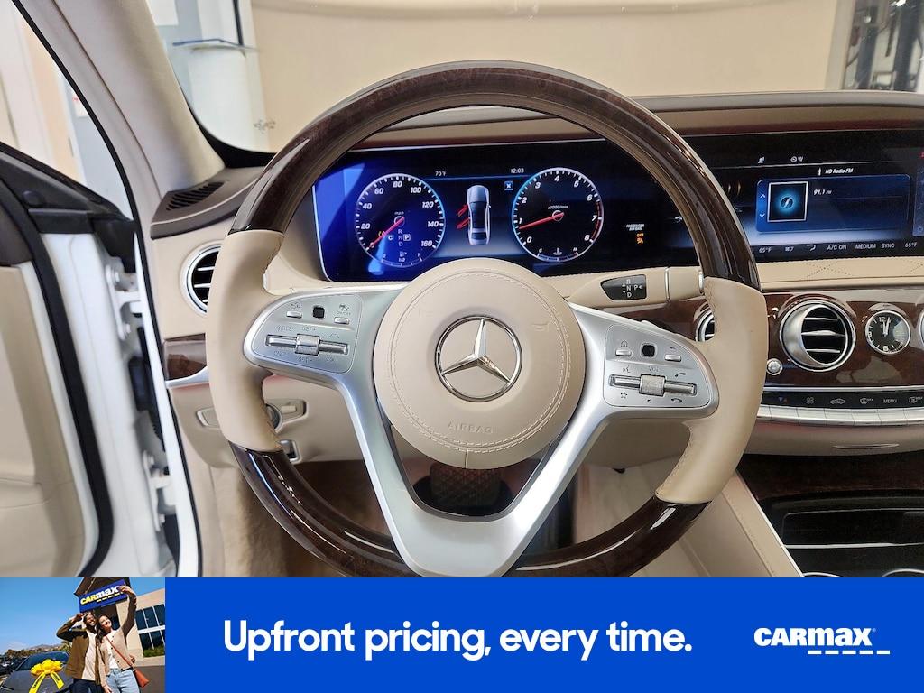 used 2018 Mercedes-Benz S-Class car, priced at $50,998