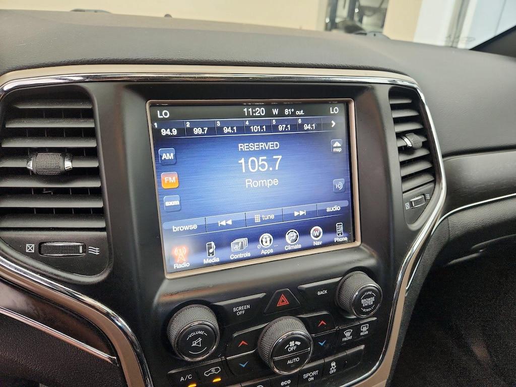 used 2017 Jeep Grand Cherokee car, priced at $21,998