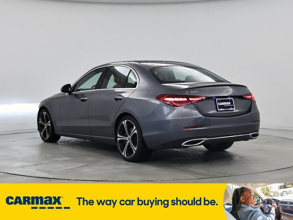 used 2022 Mercedes-Benz C-Class car, priced at $37,998