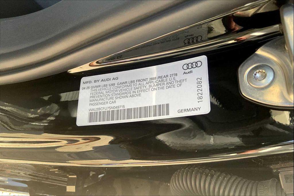 new 2025 Audi A5 car, priced at $57,575