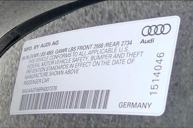 new 2024 Audi A5 car, priced at $63,285