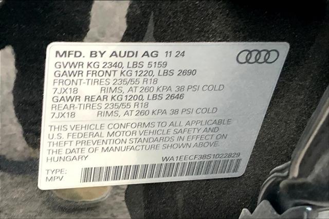 new 2025 Audi Q3 car, priced at $47,130
