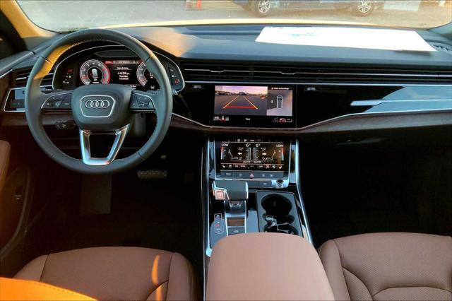 new 2025 Audi Q8 car, priced at $86,525