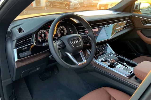 new 2025 Audi Q8 car, priced at $86,525