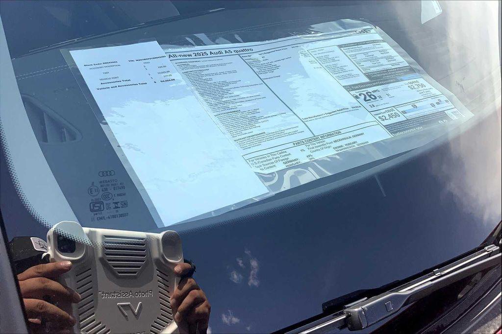 new 2025 Audi A5 car, priced at $51,324