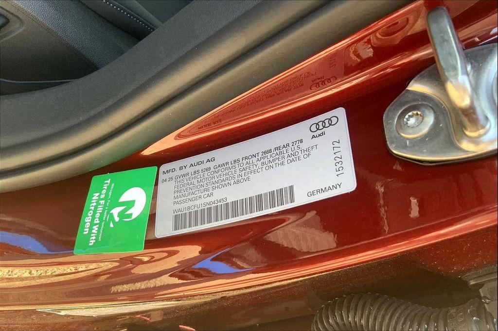 new 2025 Audi A5 car, priced at $51,324