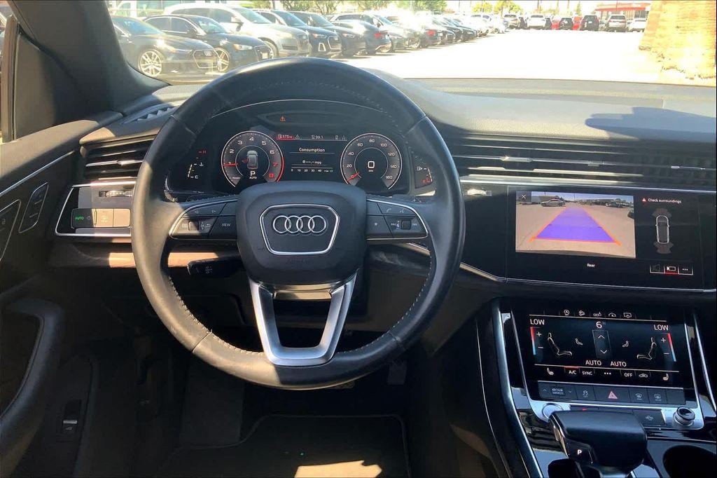 used 2019 Audi Q8 car, priced at $27,995