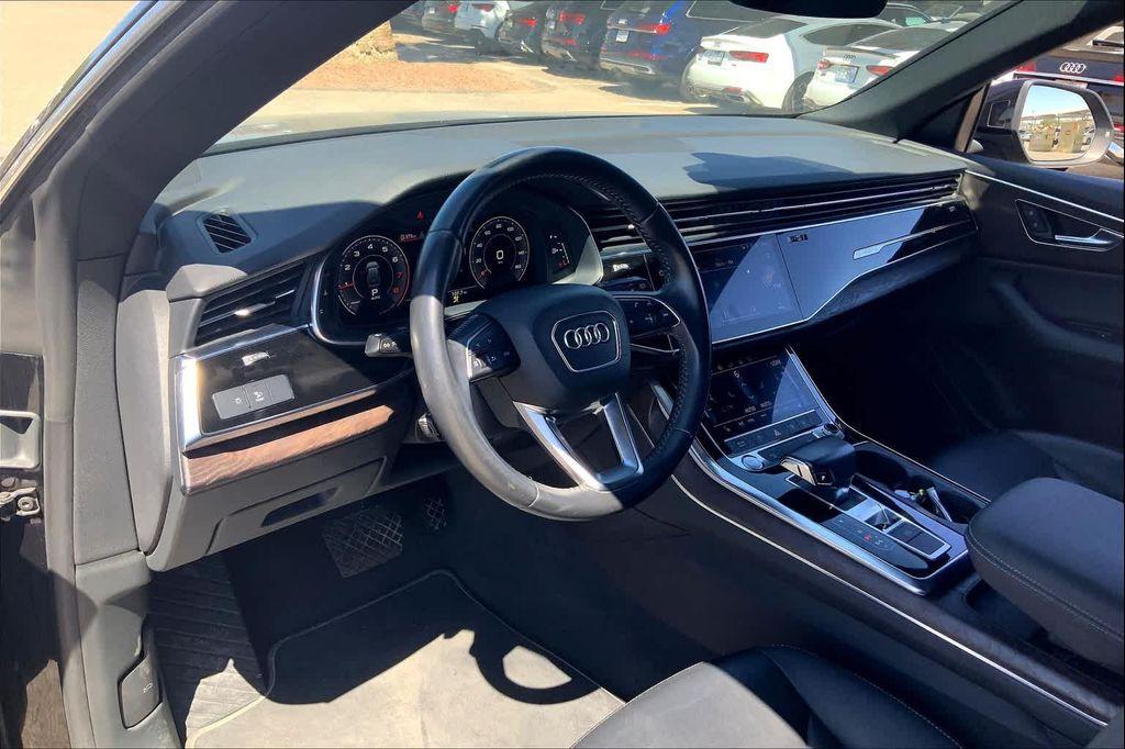 used 2019 Audi Q8 car, priced at $27,995