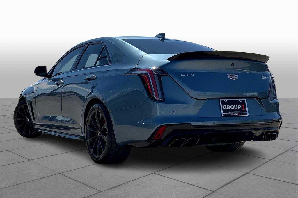 used 2023 Cadillac CT4-V car, priced at $53,500