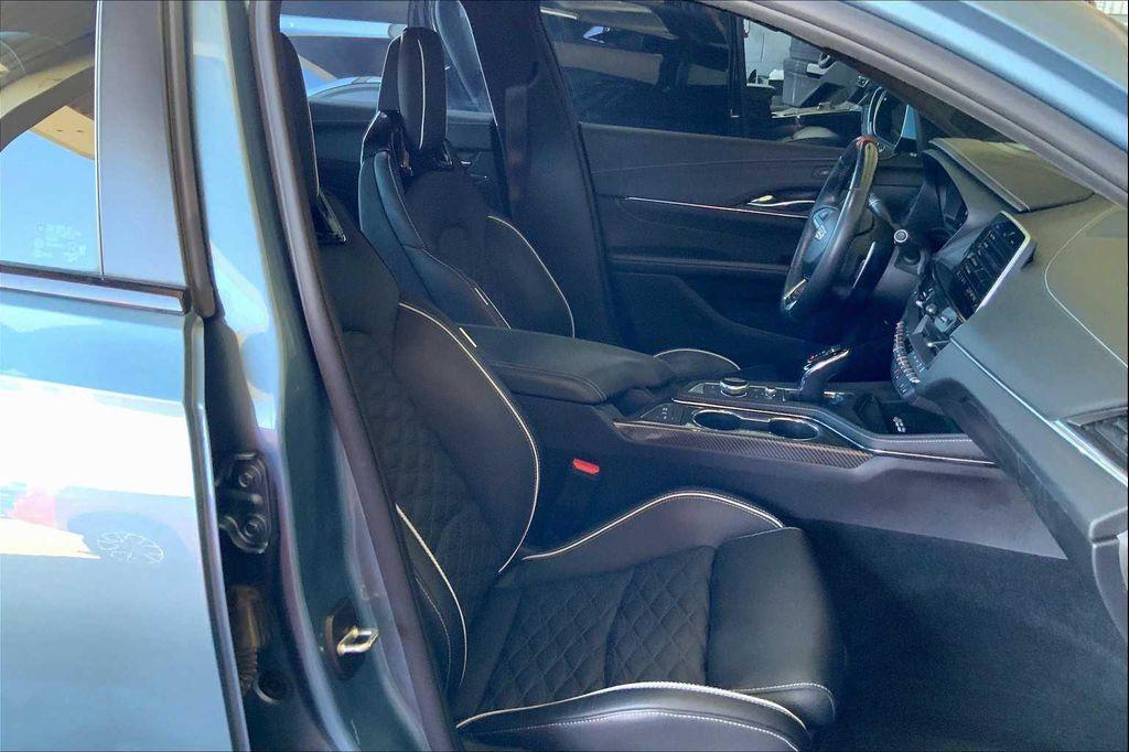 used 2023 Cadillac CT4-V car, priced at $53,500