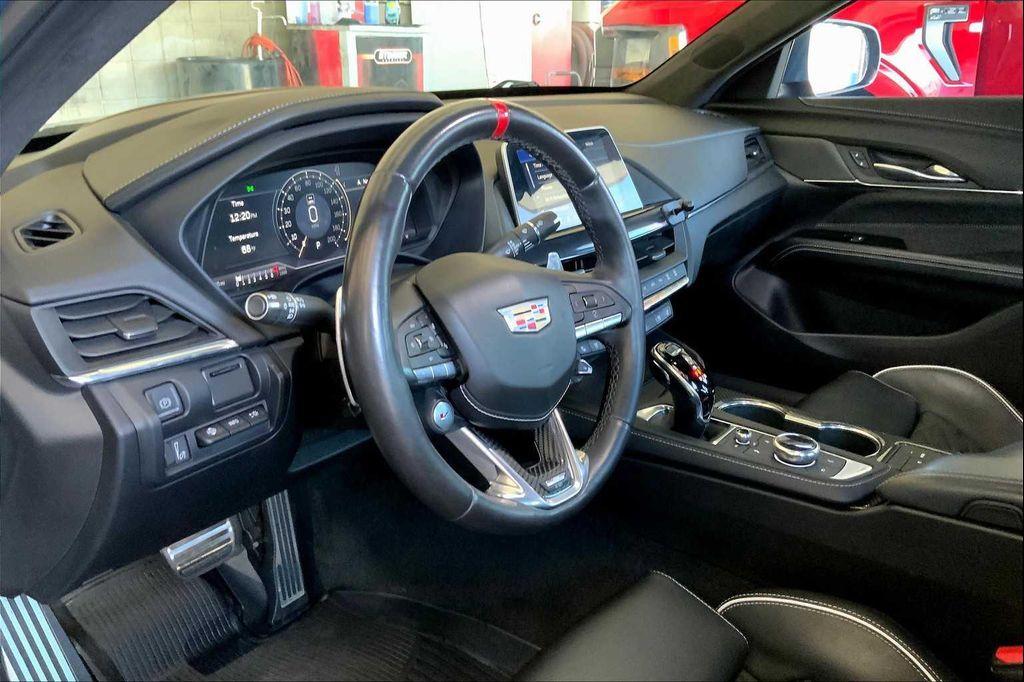 used 2023 Cadillac CT4-V car, priced at $53,500
