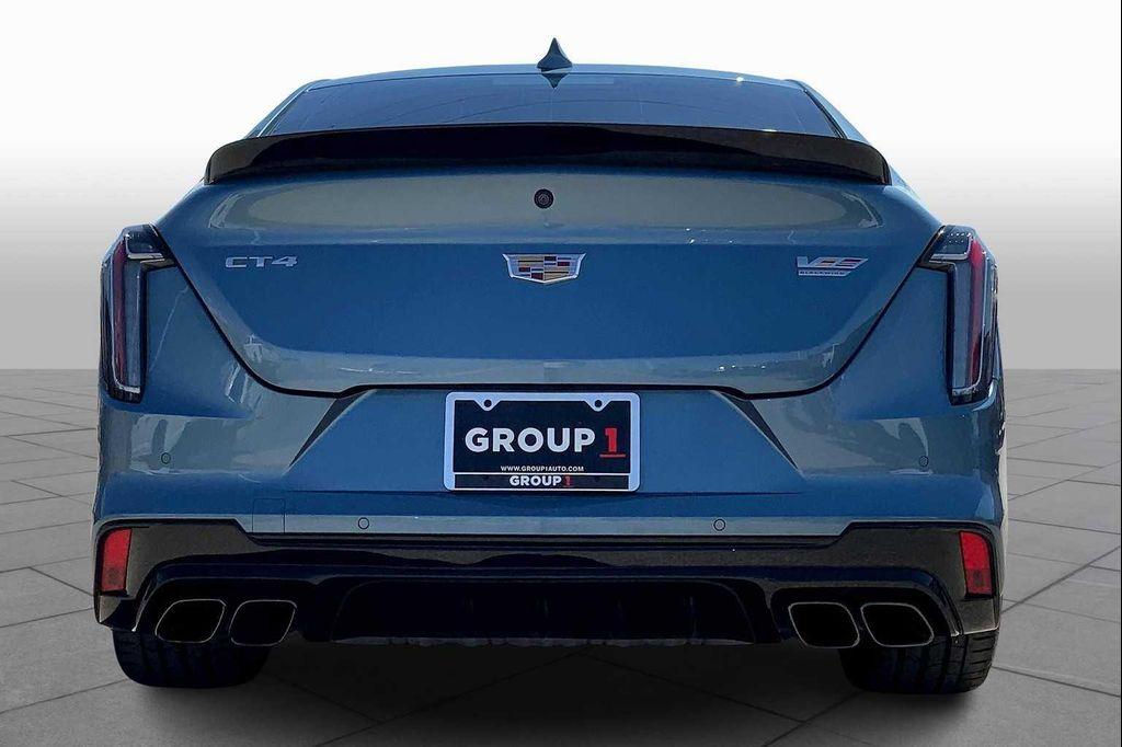 used 2023 Cadillac CT4-V car, priced at $53,500