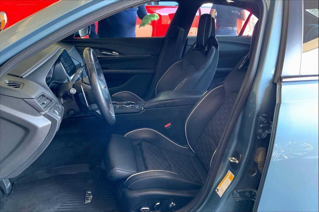 used 2023 Cadillac CT4-V car, priced at $53,500