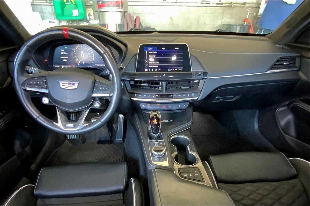 used 2023 Cadillac CT4-V car, priced at $53,500
