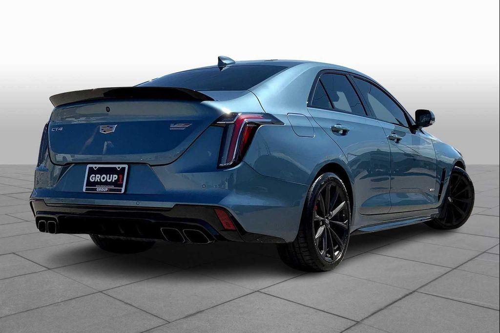 used 2023 Cadillac CT4-V car, priced at $53,500