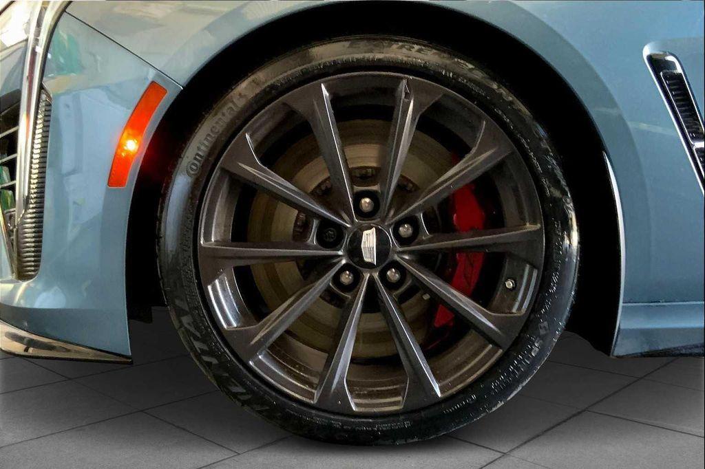 used 2023 Cadillac CT4-V car, priced at $53,500