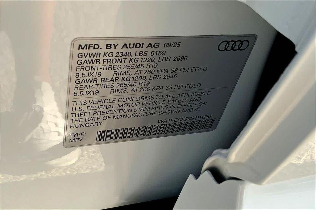 new 2025 Audi Q3 car, priced at $46,654
