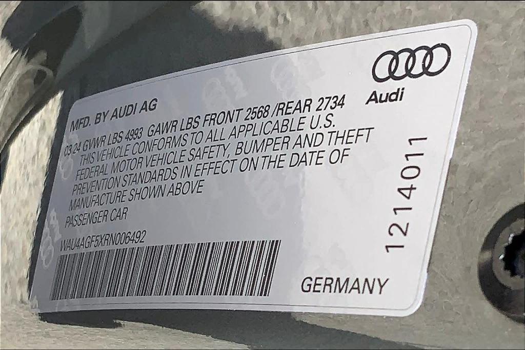 new 2024 Audi A5 car, priced at $64,785