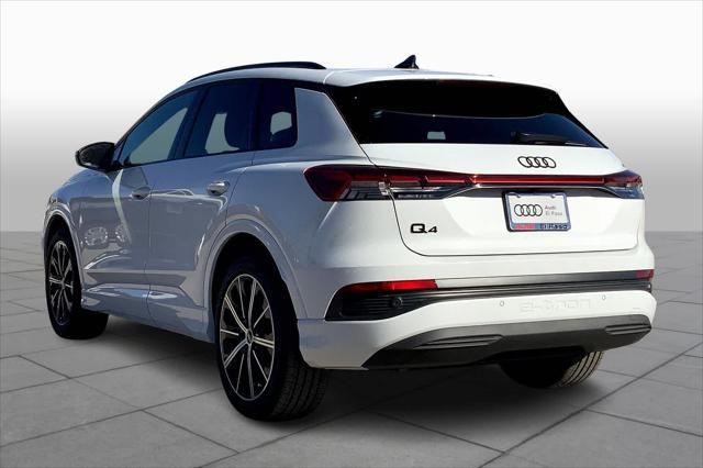 new 2025 Audi Q4 e-tron car, priced at $57,920