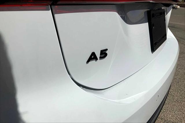 new 2025 Audi A5 car, priced at $57,575