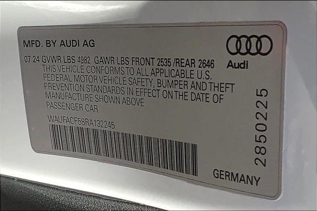 new 2024 Audi A5 Sportback car, priced at $59,335