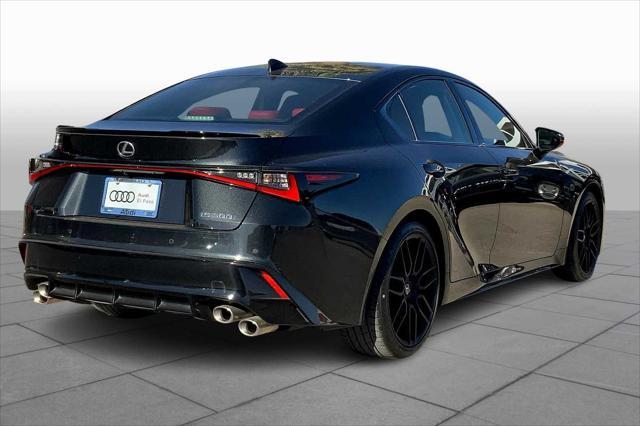 used 2023 Lexus IS 500 car, priced at $60,492