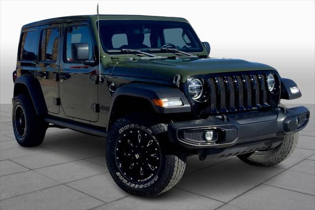 used 2021 Jeep Wrangler car, priced at $31,087