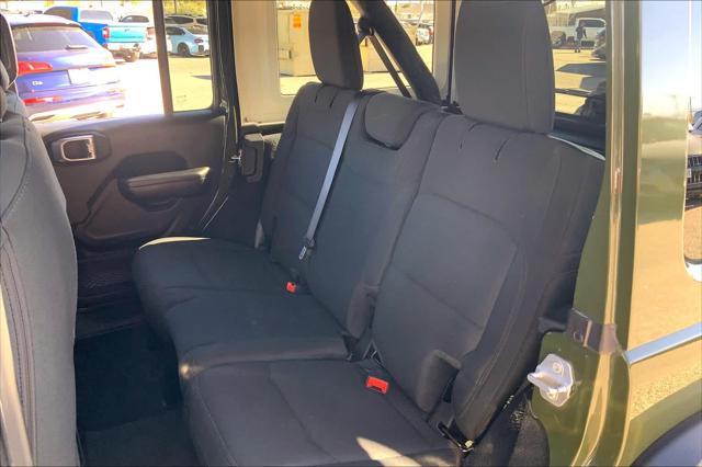 used 2021 Jeep Wrangler car, priced at $31,087