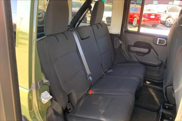 used 2021 Jeep Wrangler car, priced at $31,087