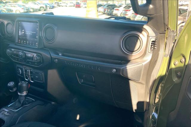 used 2021 Jeep Wrangler car, priced at $31,087