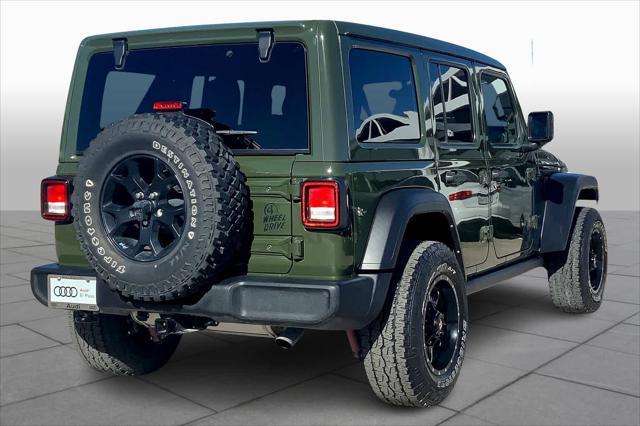 used 2021 Jeep Wrangler car, priced at $31,087