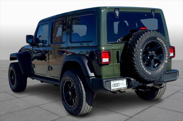 used 2021 Jeep Wrangler car, priced at $31,087