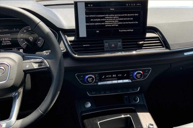 new 2025 Audi Q5 car, priced at $69,385