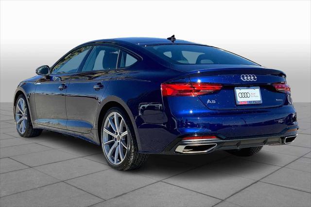 new 2025 Audi A5 Sportback car, priced at $52,575