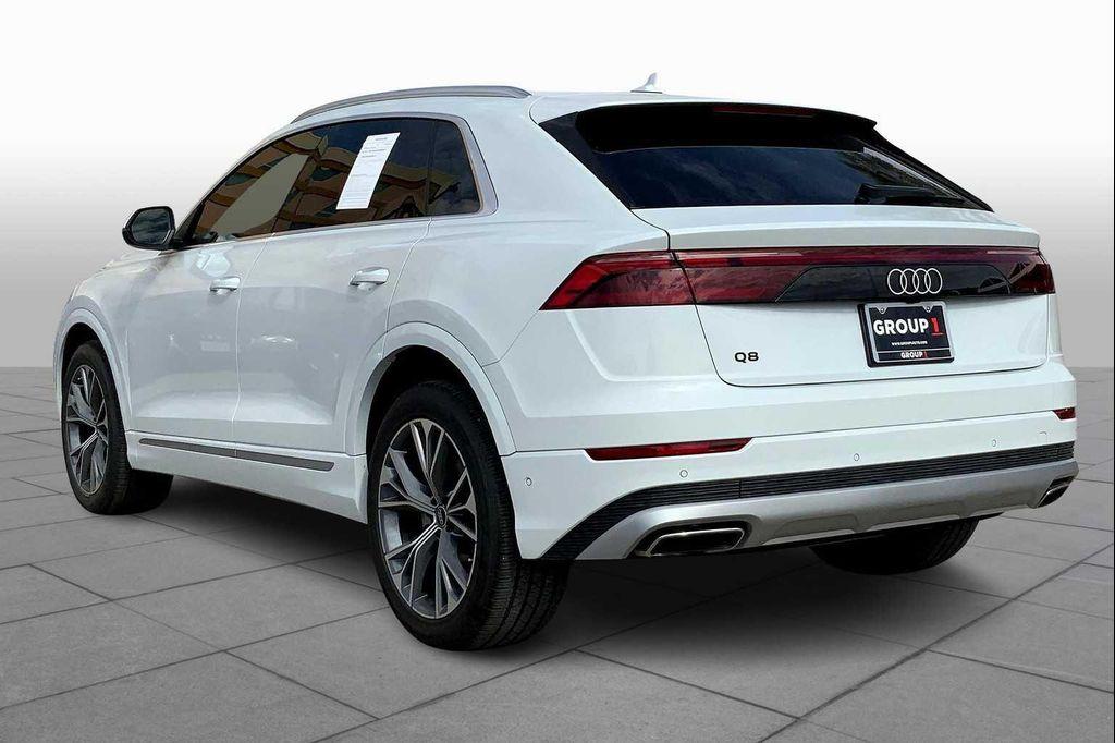 used 2024 Audi Q8 car, priced at $64,899