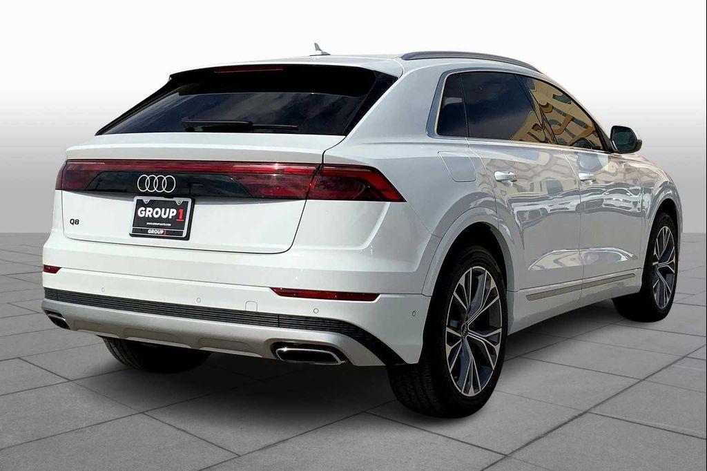 used 2024 Audi Q8 car, priced at $64,899