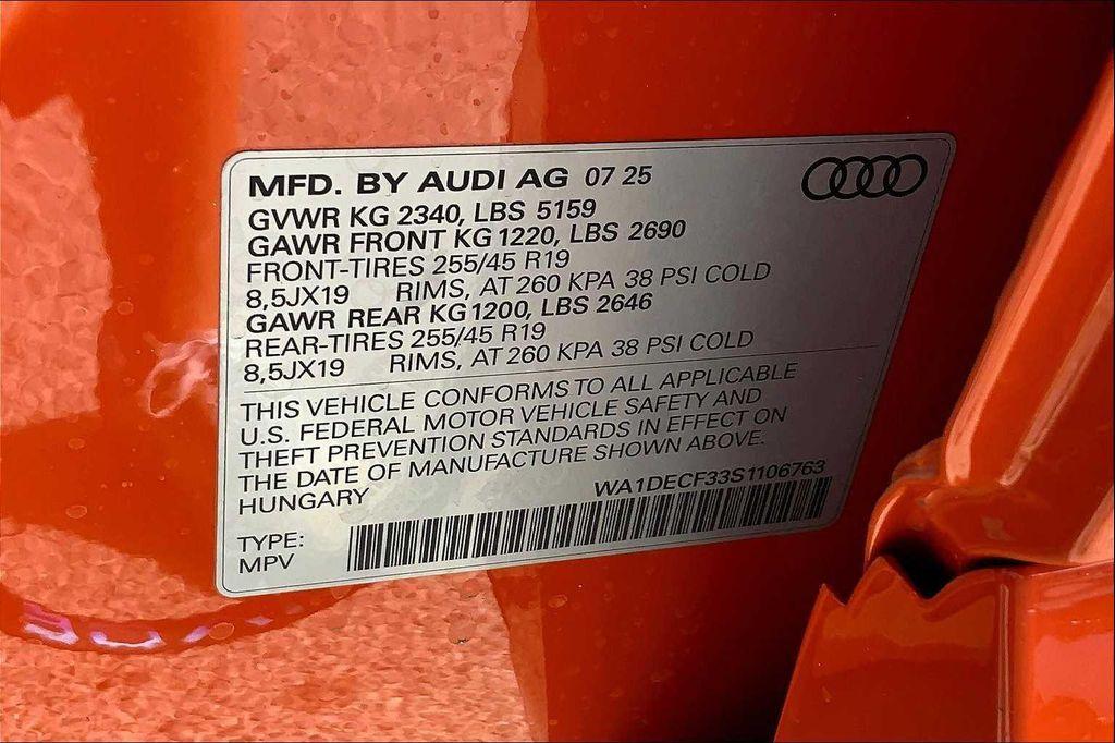 new 2025 Audi Q3 car, priced at $43,173