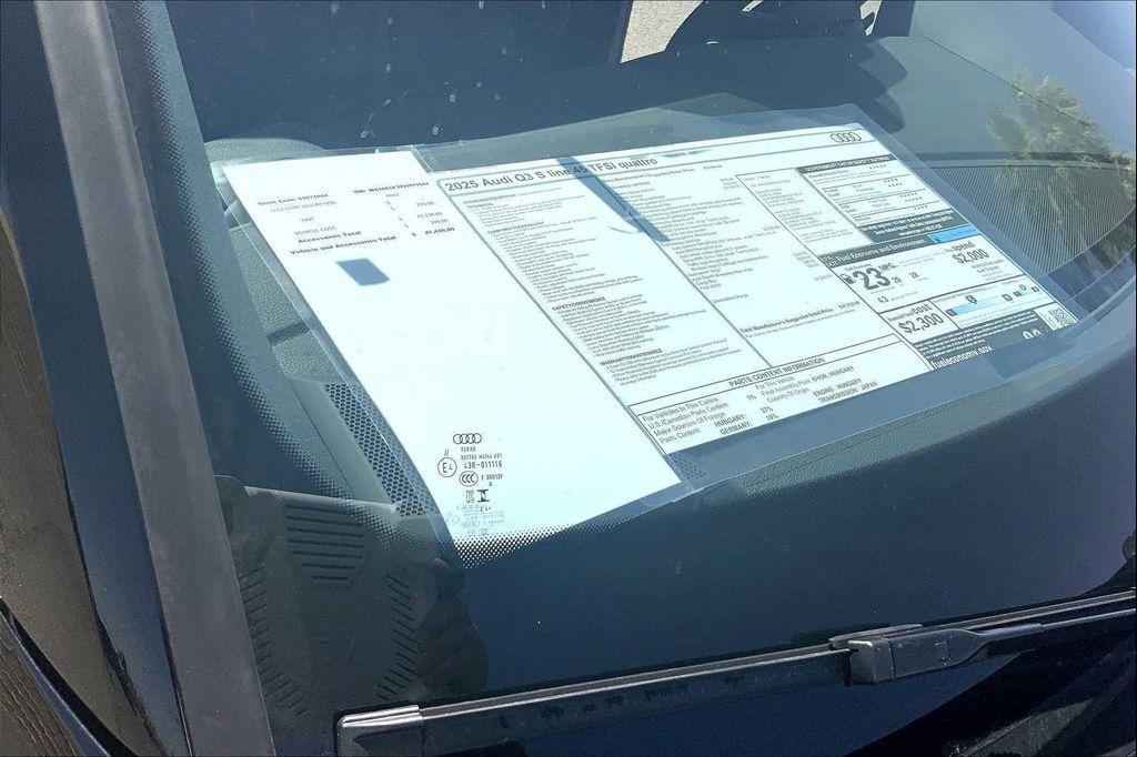 new 2025 Audi Q3 car, priced at $44,774