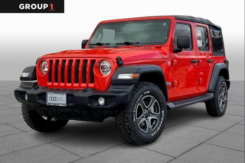 used 2018 Jeep Wrangler Unlimited car, priced at $19,999