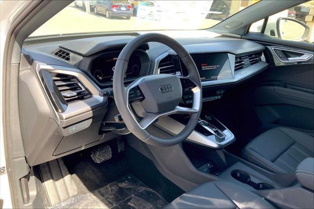 new 2025 Audi Q4 e-tron car, priced at $57,065