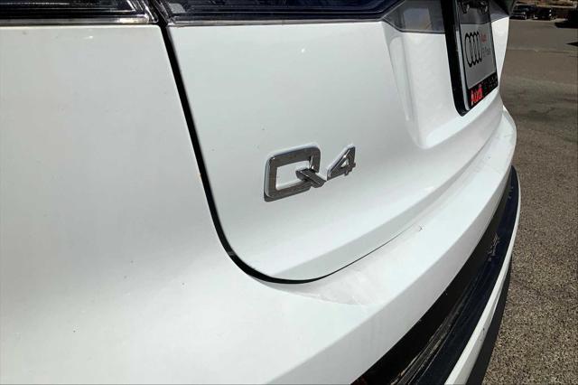 new 2025 Audi Q4 e-tron car, priced at $57,065