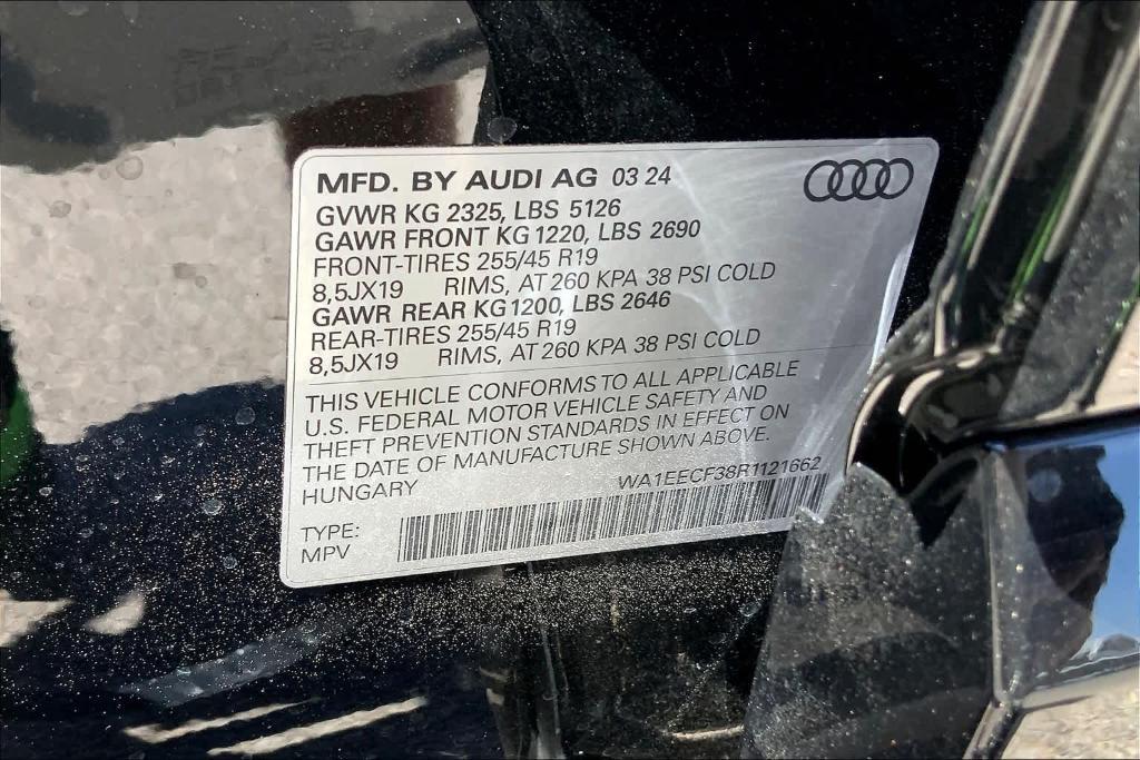 new 2024 Audi Q3 car, priced at $49,540