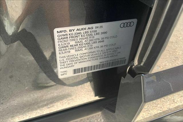 new 2025 Audi Q3 car, priced at $47,130