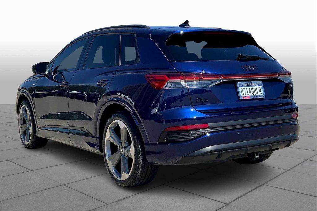 used 2025 Audi Q4 e-tron car, priced at $41,129
