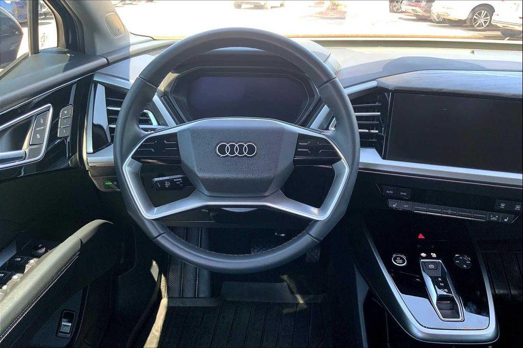 used 2025 Audi Q4 e-tron car, priced at $41,129