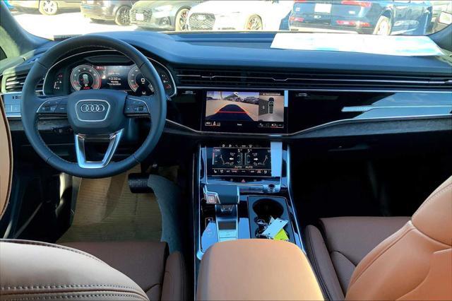 new 2025 Audi Q8 car, priced at $93,675