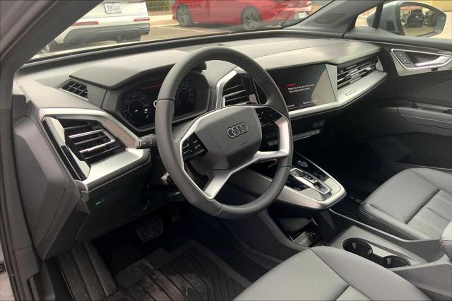 new 2025 Audi Q4 e-tron car, priced at $58,475