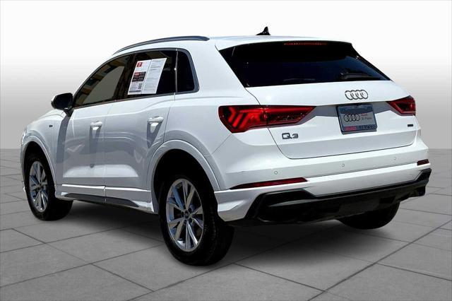used 2024 Audi Q3 car, priced at $31,537