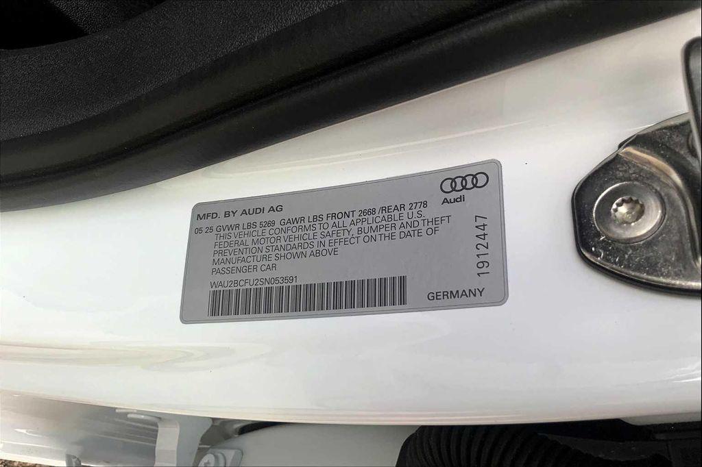 new 2025 Audi A5 car, priced at $57,575
