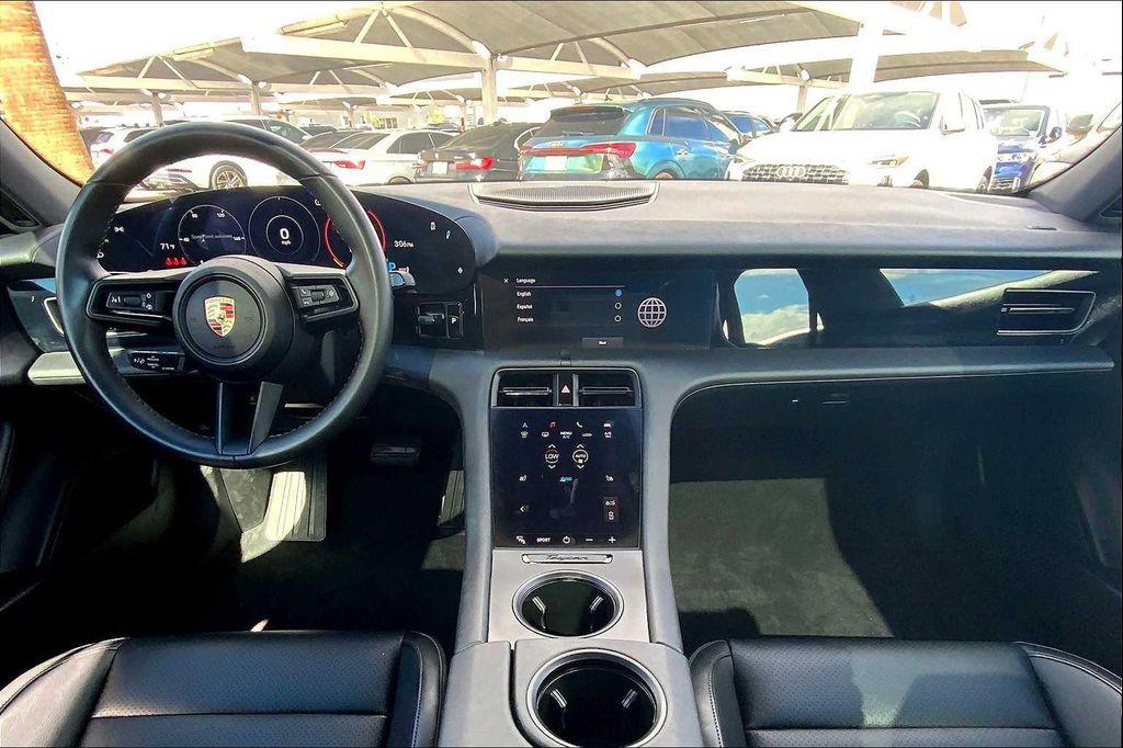 used 2024 Porsche Taycan car, priced at $71,750